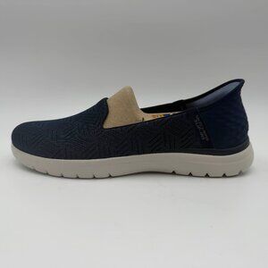 Skechers Slip-Ins Navy Textile Casual Shoes Mens 12